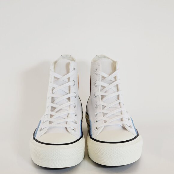 Converse CTAS Lift Hi Chrome Overlays Women's Platform Sneakers A09797C NWT - Picture 6 of 6